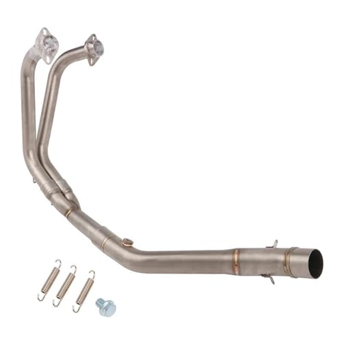 Système d'échappement complet moto avec tuyau intermédiaire pour Yamaha YZF R3 R25 2014-2018