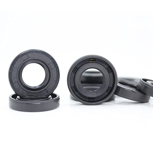 Seal Washer 10pcs ID 5mm Oil Seal Gasket, TC Type 5 * 15/16/17/18/19/22 Mm Bearing Accessories Radial Shaft NBR Oil Seals Gasket Lip (Size : 5x22x7 mm)