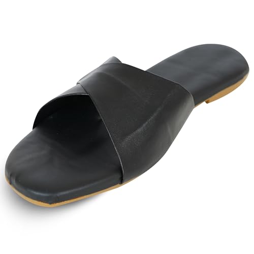 Image of DFR Women Casual Cushioned Flat Slippers Woman