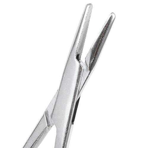 Longzhuo18 cm Nadelklemmhalter Edelstahl-Nähzange Chirurgische Zange für veterinärmedizinische Zwecke