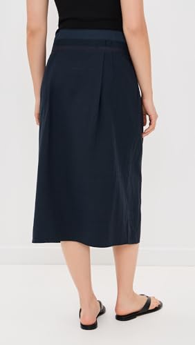 Vince Women's Double Waist D-Ring Skirt4