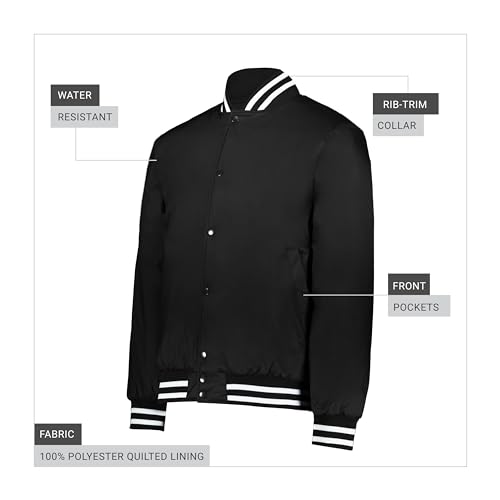 Image of Holloway Heritage Men's Cage Jacket - Outerwear with Quilted Lining - Water-Resistant Finish for All-Weather Wear