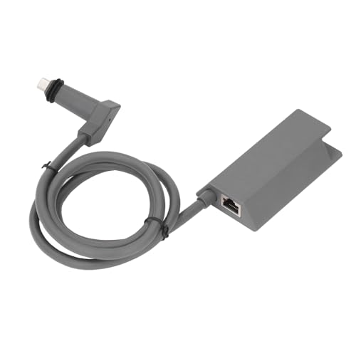 Satellite Internet Ethernet Adapter, Gigabit PoE Injector Adapter, Antenna Ethernet Adapter Powerline Kit for Wired External Network with Premium Rubber and Copper Materials,