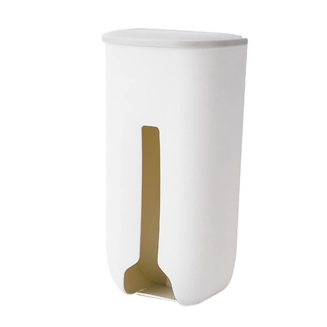 Distributeur Murale De Sacs Poubelles Auto-Adhésif - Blanc