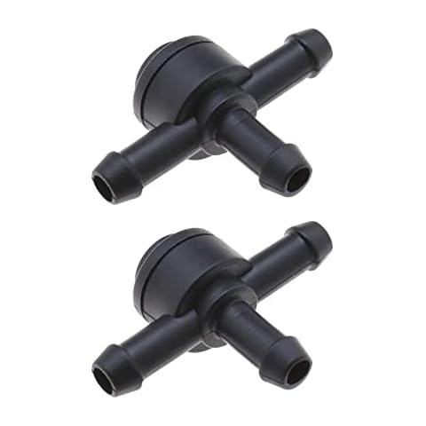 2PCS Car Windscreen Washer T Connector Windshield Spray Hose 3-Way Check Valves 9178895 31391513 Compatible with C30 S40 V50 Cover
