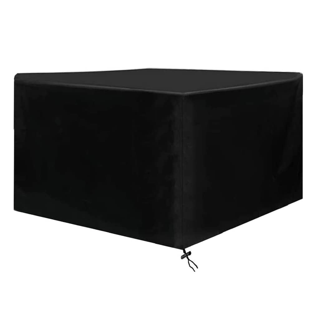 Housse Salon de Jardin 120x60x75cm Tissu Oxford 300D très résistant Housse de Protection pour Mobilier Housse de Table de Jardin Extérieur Imperméable Anti-UV Résistant Au Froid Coupe-Vent