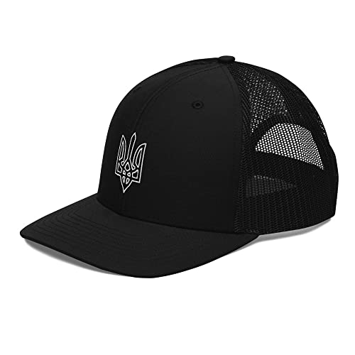Casquette filet noire Ukraine style urbain pour sorties et loisirs - 5