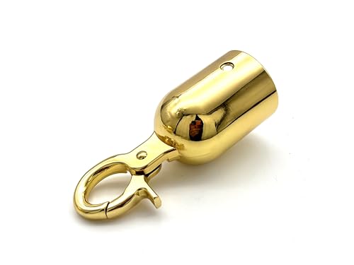 Mousqueton de corde premium CK38 en alliage zinc doré
