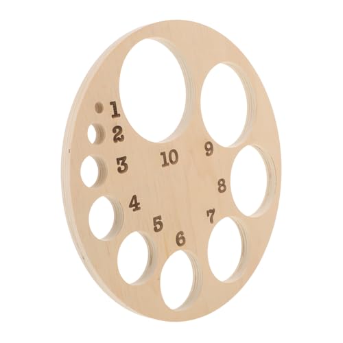 Roue de dilatation cervicale Garvalon en bois pour expliquer clairement l'accouchement