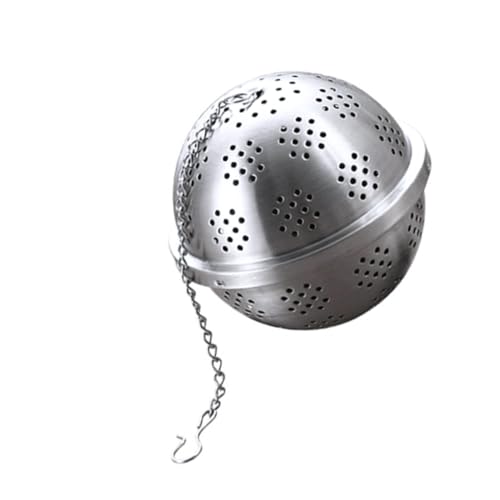 ERINGOGO Filtro de Té Reutilizable Bola Infusora de Malla de Acero Inoxidable Pequeña con Clip para Tazas y Jarras Accesorio Infusor Versátil para Especias y Sueltas