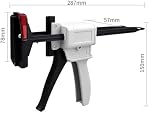 Toothpaste Tube Glue Gun Tube Squeezing Machine Dispenser Glue Gun 704 Silicone Manual Glue Gun Universal Glue Gun for Aluminum Tube Glue Manual Extruder Labor-Saving Tools