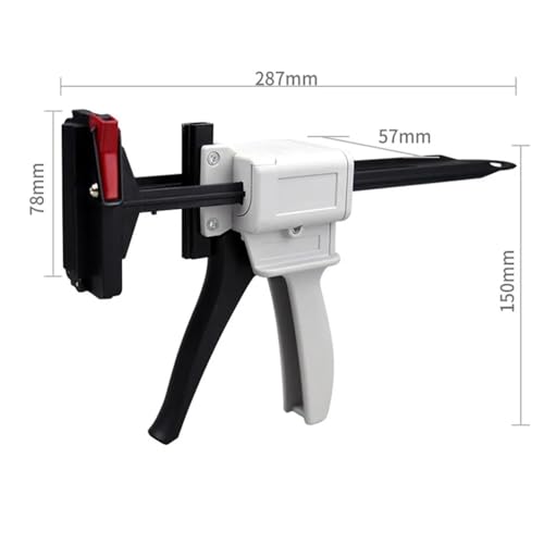 Toothpaste Tube Squeezing Machine Dispenser - 704 Silicone Manual Glue Gun for Aluminum Tube - Universal Extruder Labor-saving Tool by WEIYIBIKE - Image 2