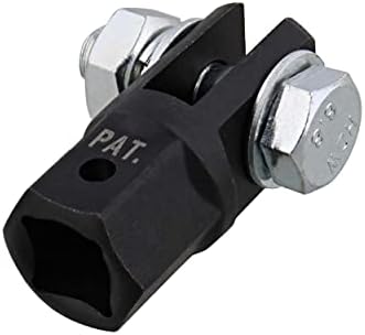 ABN Scissor Jack Adapter - 1.5in Square Drive Drill Scissor Jack Connector to Raise, Lower, and Level Your Vehicle