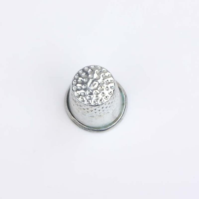 5pieces Hand DIY silver metal thimble sewing accessories for finger pressing protection