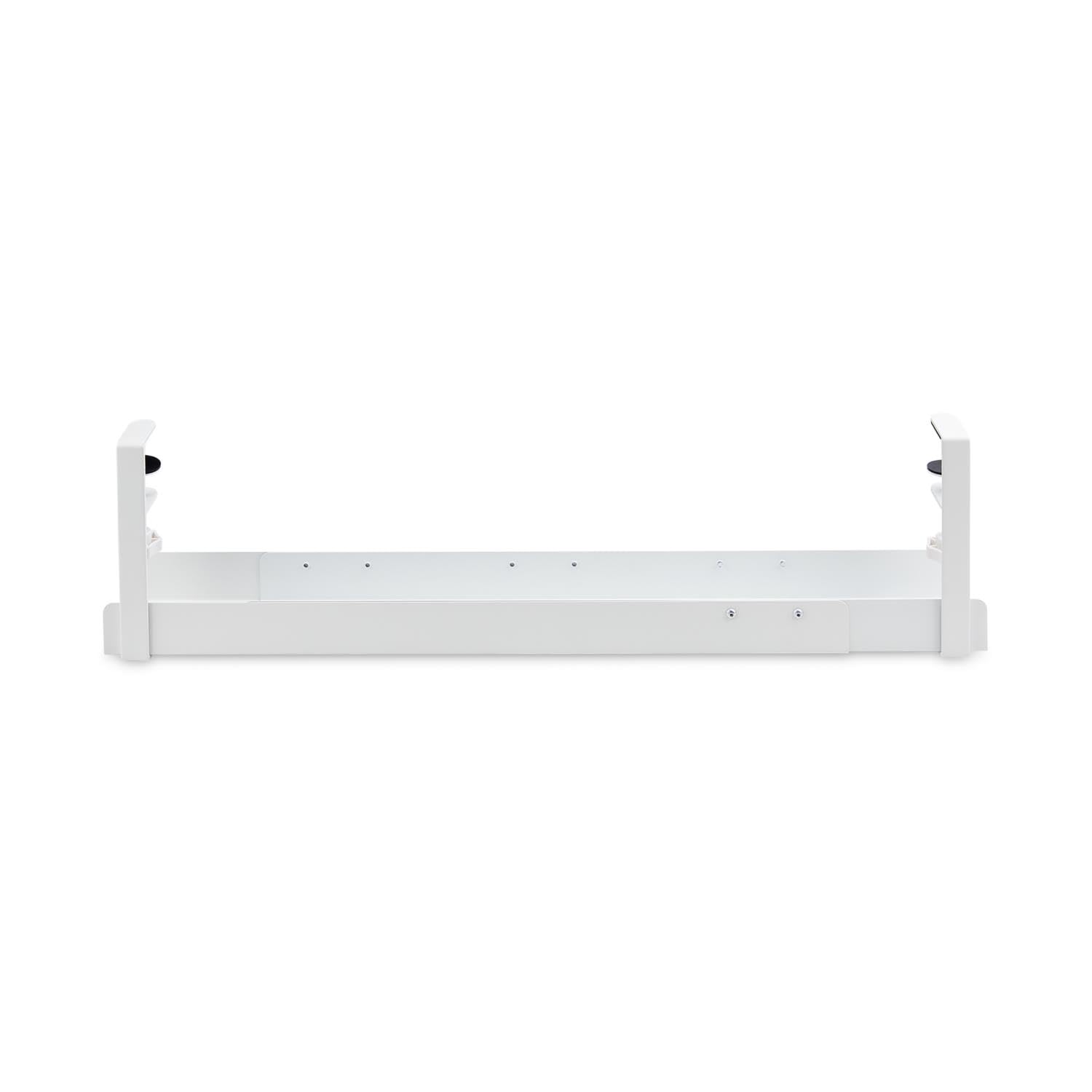 StarTech Canalina Passacavi Sotto Scrivania, Bianco (CALW-DESK-CABLE-TRAY) | Installazione a morsetto, Gestione ordinata dei cavi
