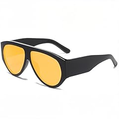 Black Frame / Orange Lens