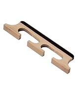 Well seasoned, close grained hard-rock maple base for stability and clear tone transmission Bridge top inlaid in long-wearing ebony with pre-cut string notches Standard 5/8" height fits most modern banjos