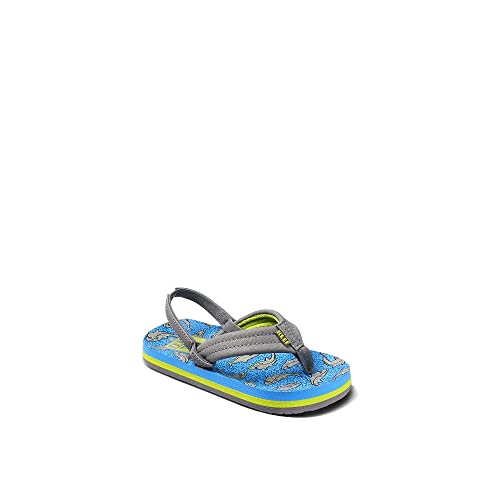 Image of REEF Boys Toddler /Little Kid Ahi Beach Flip Flop, Soft Cushion Footbed, Water Friendly