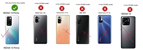 Image of COVERBLACK Silicone Case Back Cover for REDMI 10 Prime - Transparent
