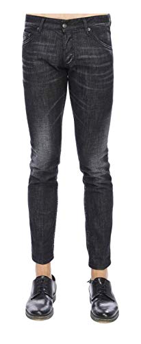 DSquared² Herren Jeans Slim Leg S74LB0399 Black Regular Clement, Farbe:...