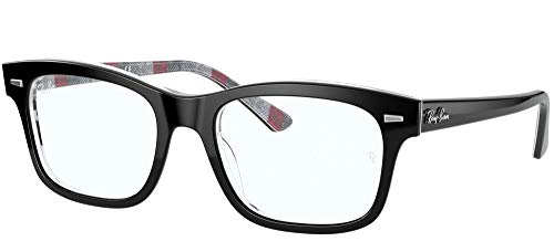 Image of Ray-Ban RX5383 Mr. BuRBank Rectangular Prescription Eyeglass Frames