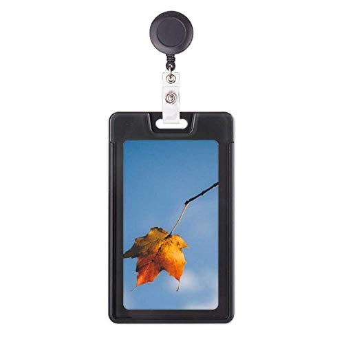 Porte-badge rétractable Sky Maple motif nature et sciences avec enrouleur robuste