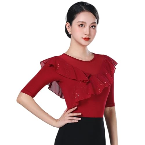 社交ダンストップス バレエ フリル」の人気商品一覧 | 安い商品を通販