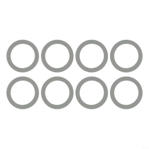 Sawhamale Paquete de 8 juntas grises para licuadora Oster, piezas de repuesto, sello de goma resistente de 4,8 cm de diámetro, accesorios para electrodomésticos de cocina
