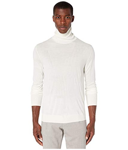 eleventy Fine Gauge Turtleneck Sweater Ivory MD