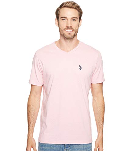 Image of U.S. Polo Assn. Men's Solid V‑Neck T-Shirt