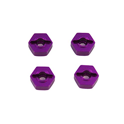 Redcat Racing 02134 12Mm Purple Aluminum Wheel Hex (4Piece)