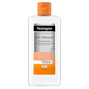 Neutrogena Anti-Mitesser Gesichtswasser, Porenreiniger mit Salicylsäure für unreine Haut, öl-und silikonfrei, 200ml