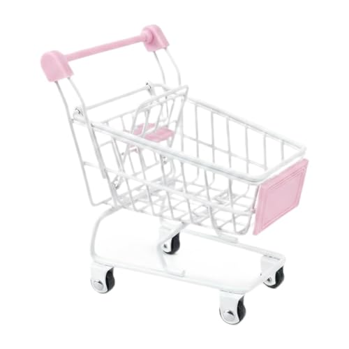 Carrito de compras de juguete Qianly en color blanco para niños de 3 años en adelante
