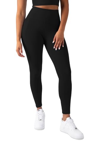 YITTY Active Women's Ultraluxe High-Waist Pocket Legging, Athleisure, 4-Way-Stretch4