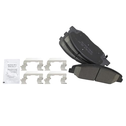 Image of TRQ Front Brake Pad & Rotor Kit Ceramic | For 2014 Cadillac CTS