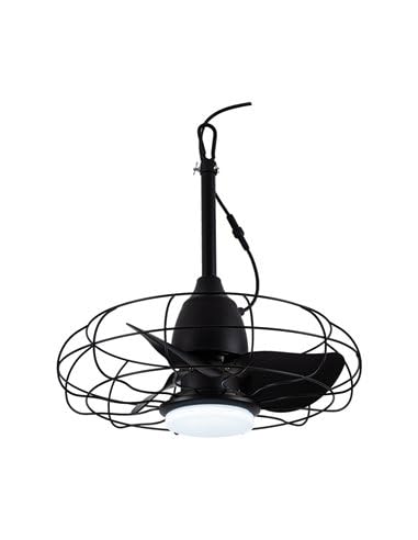 Ventilador LED Freshfan Negro IP65 20W 2000Lm CCT Dim
