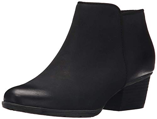 Blondo Women's VILLA WATERPROOF Boot, Black Leather, 7 M US