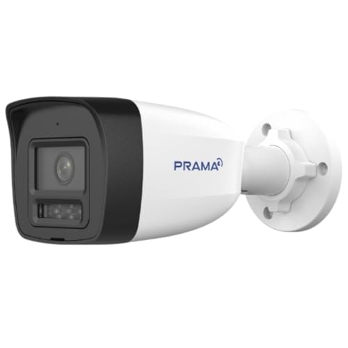 Image of PRAMA PT-NC120D3-WNM(D2) 2 MP Fixed Bullet Network Camera | Included PVC Stickers