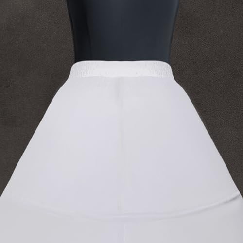 Women's 4-Hoop Petticoat Crinoline Underskirt for Women Under Dress Petticoat Skirt for Wedding Ball Gown Tulle Slips3