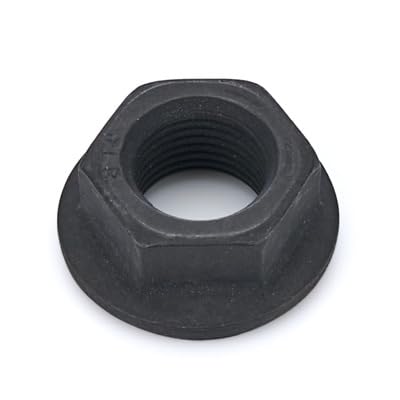 Part Synergy Replacement for Black Oxide Steel Open End Lug Nut - 5/8-18 RH Thread - Flat Seat