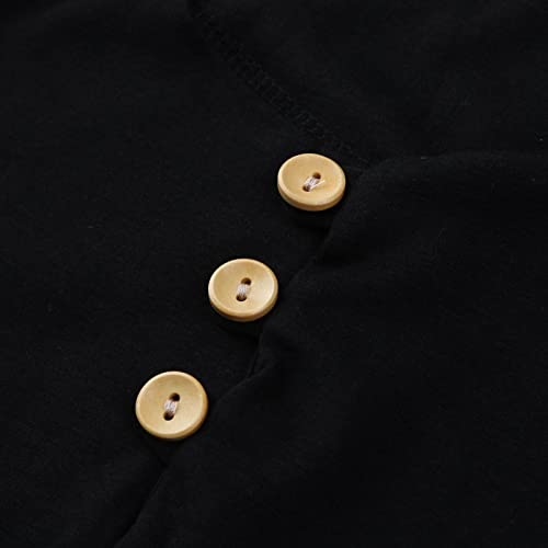 Black Shirt For Mens Long Sleeve Pullover Sweater Slim Fit Crew Neck Basic Fit Tops Casual Pullover Sweater T-Shirt #TOP7
