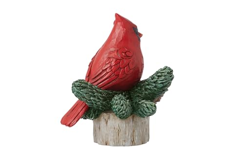 Statuette cardinal de la paix Enesco Jim Shore 13 cm oiseau multicolore - 4