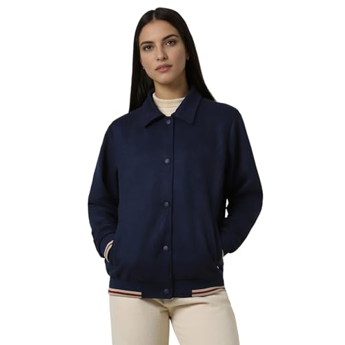 Image of Van Heusen Women's Regular Fit Casual A-line Coat, polyester blend