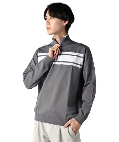 [Arnold Palmer] [�A�[�m���h�p�[�}�[] �S���t�E�F�A �Z�[�^�[ �����Y �n�[�t�W�b�v�Z�[�^�[ AP220204E07 GY L