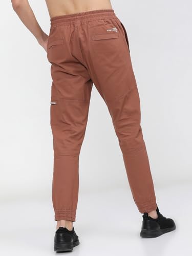 Image of Highlander Men's Cargo Jogger Trousers | Perfect for Casual Outings,Travel & Work Wear with Utility Pockets