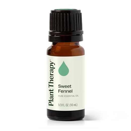 Plant Therapy Sweet Fennel Essential Oil 10 mL (1/3 oz) 100% Pure, Undiluted, Therapeutic Grade