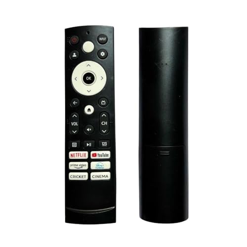 Image of BLACKSHEEP Compatible with vu tv Remote Control Original and Suitable with vu Cinema GloLED Smart Led /LCD Tv Remote Compatible for Vu 4K Ultra Hd Smart Android Tv Remote Control-