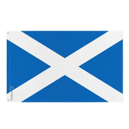 Drapeau Écosse Pixelforma finitions soignées en polyester