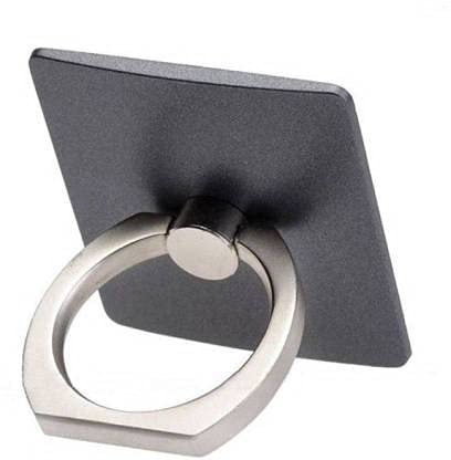 KOSTECH Smart Phone Ring Shape Finger Grip Stand 360° Rotate Metal Finger Ring Smartphones Tablets Mobile Phone Holder (Black) (B09D7LG8ZP) Amazon Price History, Amazon Price Tracker