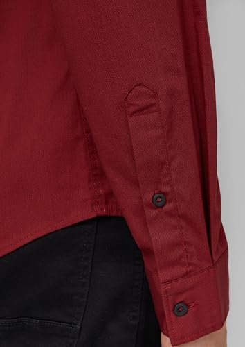 s.Oliver Slim Fit: Gemustertes Hemd mit Kentkragen – Ansicht 5